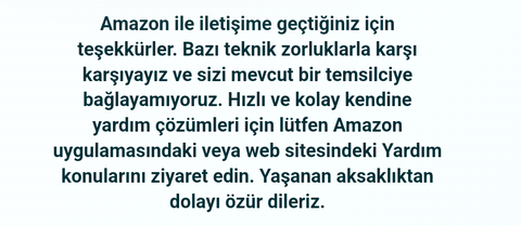 Amazon.com.tr Rezilliği Hakkında