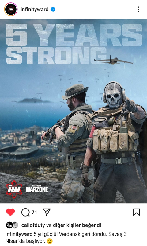 Call of Duty : Modern Warfare 4 | PS5 | ANA KONU | 2026