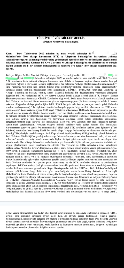 Yüklenmiyor V2 FTTH sözü veren TT sözünde 4.kez durmadı | SO'dan tarlaya fiber bize biber