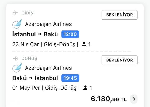 THY fiyatlarında ilginç değişiklik ?