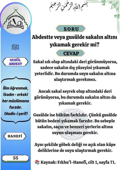 Dini Fetvalar ve Fıkıh Konuları