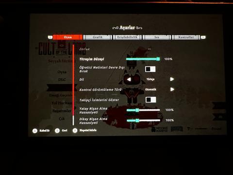 Cult of the Lamb Türkçe Yama