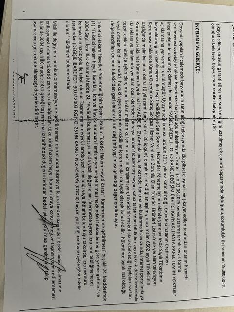 LG Türkiye'nin Yasa Tanımaz Tavrı ve Haklarınız