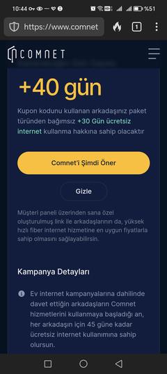 COMNET ARKADAŞINI GETİR REFERANS KAMPANYASI [ANA KONU]