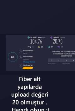 100 mbit VDSL-Fiber 20 mbit upload çıkacak söylentisi var