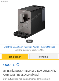 Sinbo Espresso Makinesi 2.999 TL - ŞOK Market