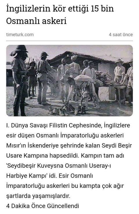 bir siz varsınız bir de onlar.