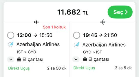 THY fiyatlarında ilginç değişiklik ?