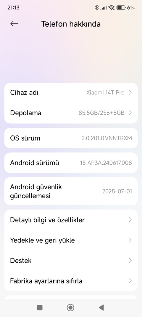ÇÖZÜLDÜ * Xiaomi 14T Pro'da, mobil veride SSTP VPN ile FortiClient VPN çalışmama durumu.