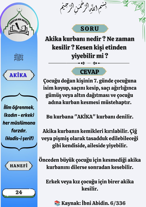 Dini Fetvalar ve Fıkıh Konuları