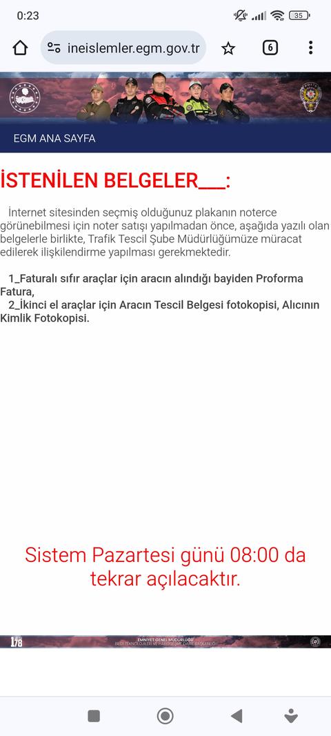 Boş plaka sorgulama nasıl yapılır?