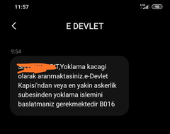 Liseyi bitirdim askerlik mesajı geldi