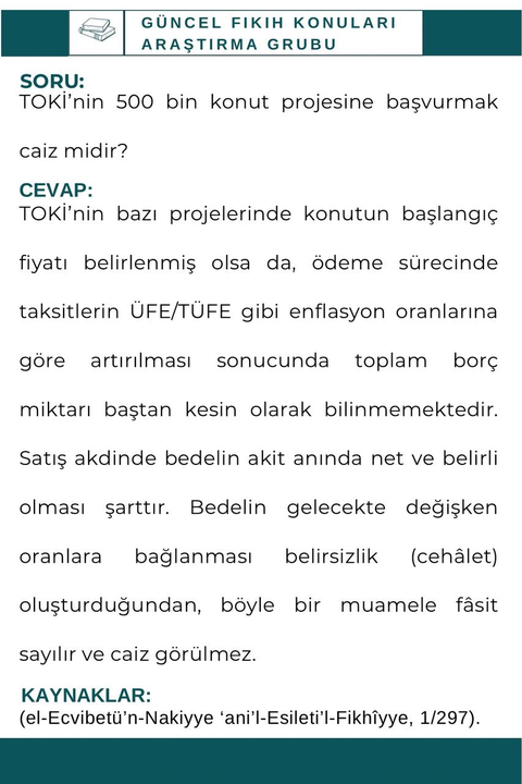 Dini Fetvalar ve Fıkıh Konuları