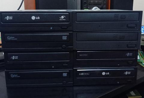 8 ADET SONY , LG , SAMSUNG DVD - RW