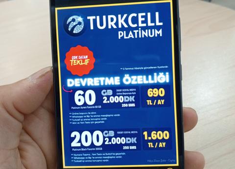 03.07.2024 TURKCELL yeni fiyatlar..