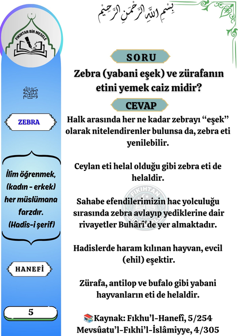 Dini Fetvalar ve Fıkıh Konuları