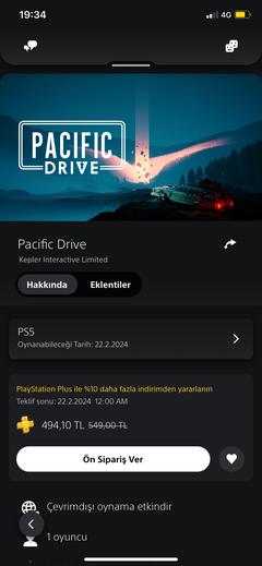 Pacific Drive | PS5 | ANA KONU