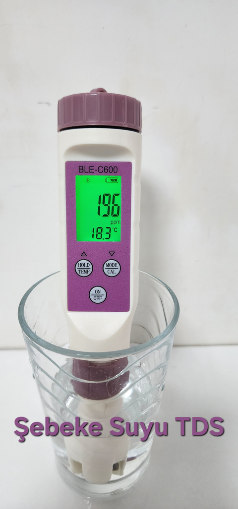 Roycera Alkali Filtre Orp,tds, ph ölçüm , inceleme test konusu