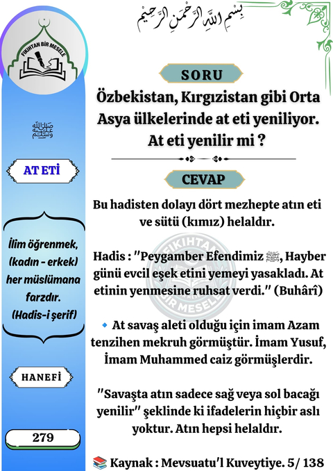 Dini Fetvalar ve Fıkıh Konuları