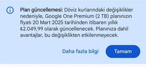 Yandex 360 - 2 TB 2 yıllık 27 $ yanıyor...