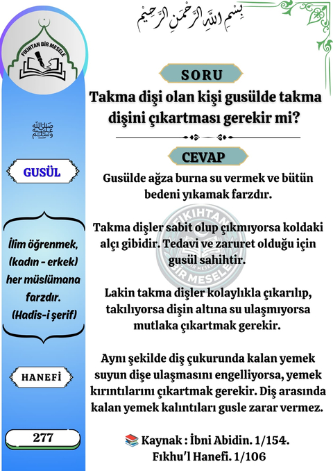 Dini Fetvalar ve Fıkıh Konuları