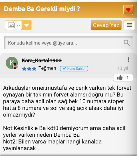 Rafa Silva Gerekli miydi?
