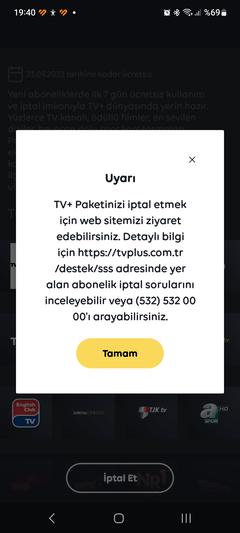 Turkcell TV Plus Abonelik İptali