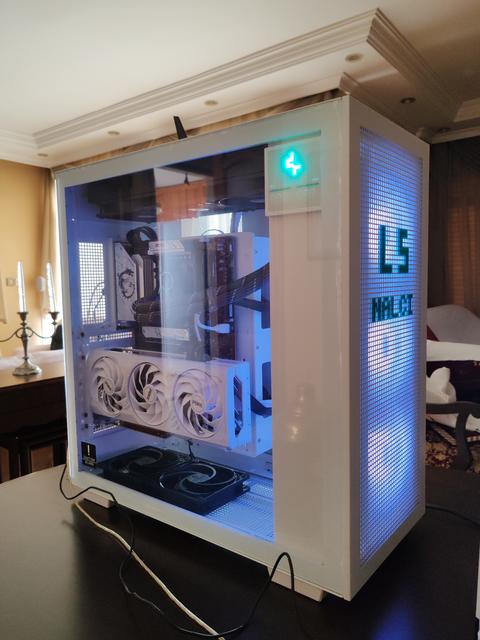 DeepCool MORPHEUS 420mm destekli, dijital göstergeli, pcie4.0 Riser... Transformers gibi kasa 5799TL