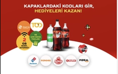Coca Cola DahaDaha Kapak Kodları -İnternet-Param-Nays-Money Bakiyeleri-101 Vip Okey-Obilet İndirim