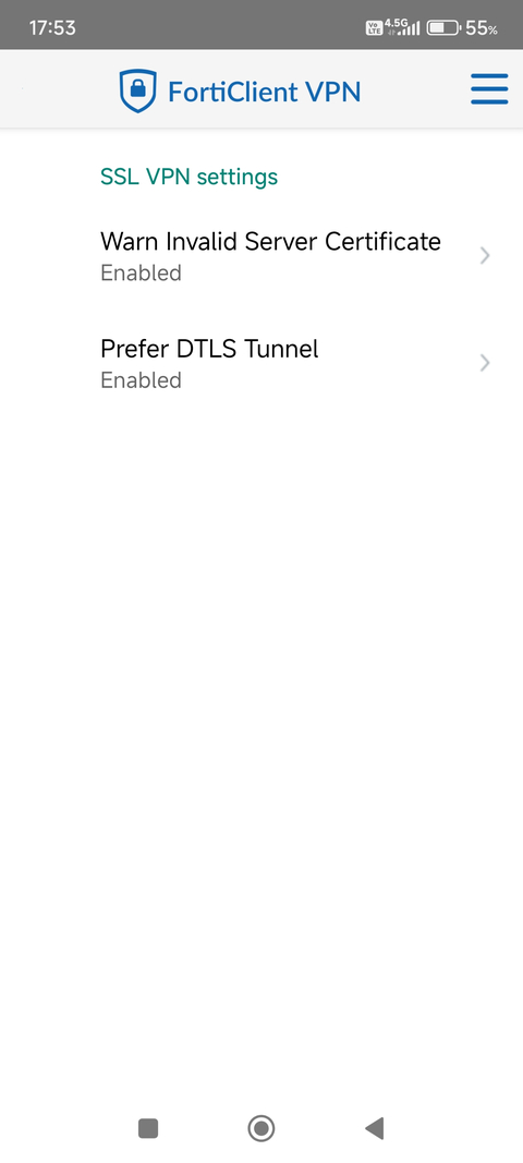ÇÖZÜLDÜ * Xiaomi 14T Pro'da, mobil veride SSTP VPN ile FortiClient VPN çalışmama durumu.
