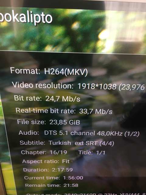 Zidoo Z9X Pro,Z20 Pro,Z2000 Pro,Z2600,UHD5000 4K UHD Media Player Kullanıcıları ( Realtek 1619BPD )