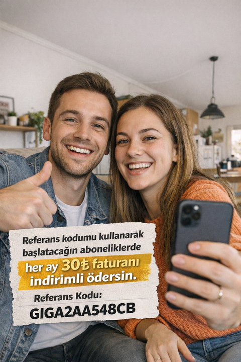 GiGaSPEED Arkadaşını Getir Referans İndirimi