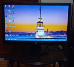 HP V193 5MS18.5″ Led Monitör VE Baseus Enjoyment DVI to HDMI Dönüştürücü Kablo