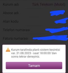 Türk Telekom'un Terbiyesizliği