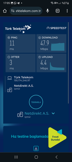 Kablonet ( TT altyapısı) yeni upload hızlarını uygulamıyor. Yazılımsal sınır ile 15 mbps vermiyor.