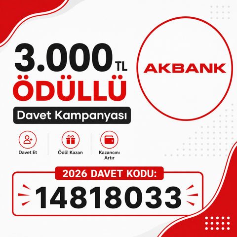 Akbank Mayıs ayı güncel kampanya üye ol 200 TL chip para kazan - Son GÜN