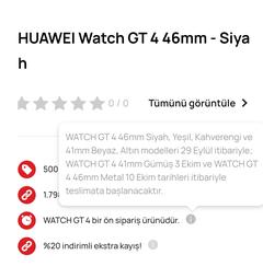 Huawei watch gt 4 [ANA KONU]