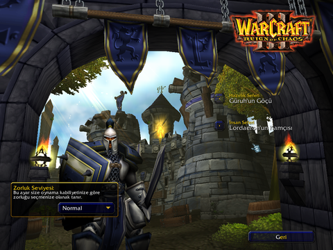 Warcraft 3 Harita verisi yüklenemedi hatası