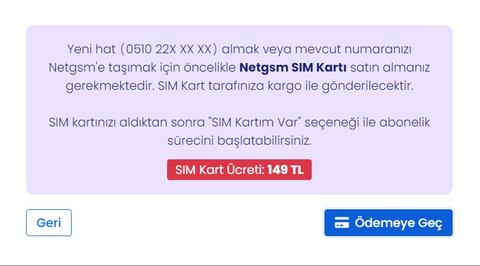 Yeni mobil operatör Netgsm 3 te 1 fiyata mobil paketler.