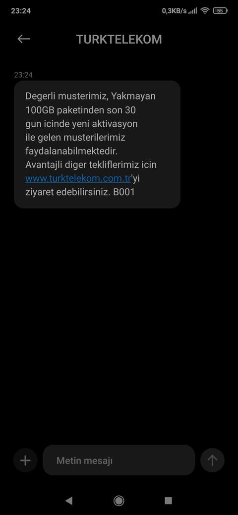 Türk Telekom Dan Yakmayan Paketler! (90 Günlük Faturasız Paketler - Yeni Hat Alanlara Özel)