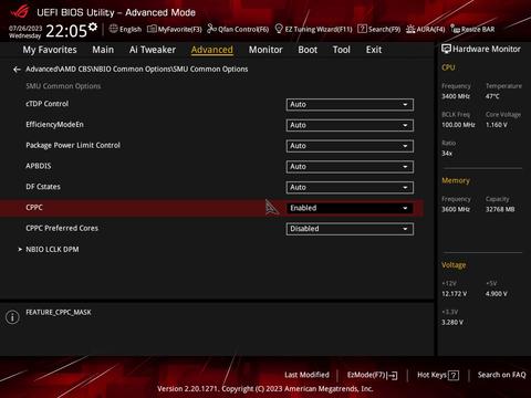 5800x3d ve Zen3 Curve Optimizer - ComboV2PI 1.2.0.B Bios