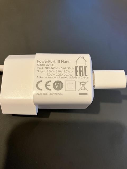 ANKER PowerPort III Nano 20W USB-C Hızlı Şarj Cihazı - 147 TL