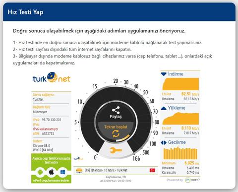 TurkNet ve Twitch üzerinden yayın problemi