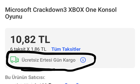 Crackdown 3 - XBOX 10.82 TL - Ücretsiz Kargo