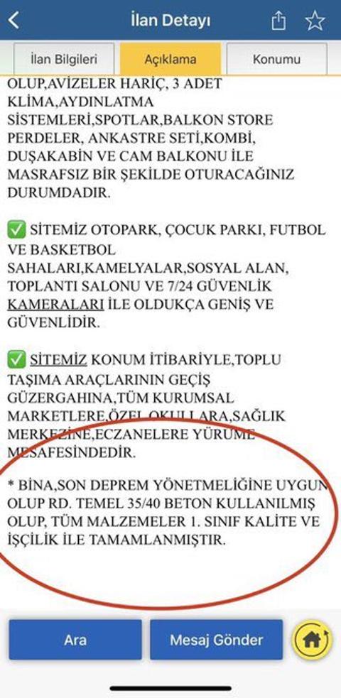 Malatya’da yeni yapılan konutlar böyle çöktü