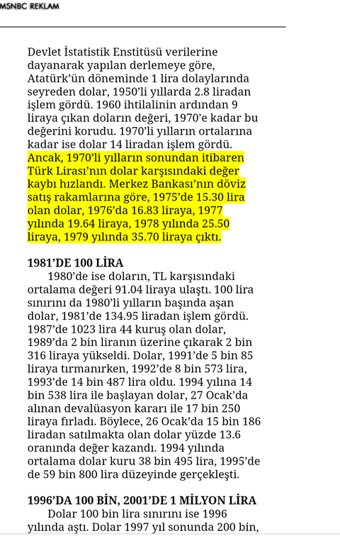 1977'de asgari ücret 507, öğretmen maaşı 1924 dolarmış