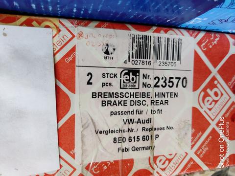 Kaliteli fren diski önerirmisiniz