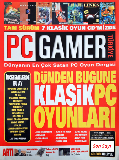 Türkiye'de Çıkmış Tüm Oyun Dergileri ve PDF Paylaşımı
