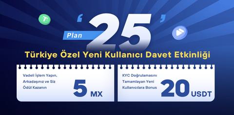 MEXC Türkiye Kullanıcılarına Özel Etkinlik 5MX(13$)  + 20$ Etkinliği 🔥KAÇIRILMAMASI GEREKEN DROP