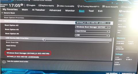 Windows boot sıralaması sorunu